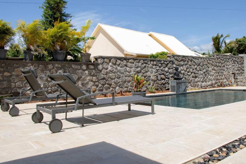 Villa Du Beau Vallon 2 Jacuzzi Privatif Et Piscine Chauffee Partagee Saint-Benoît Екстериор снимка