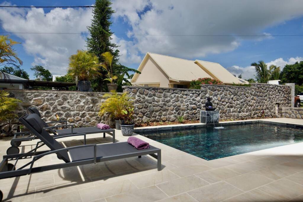 Villa Du Beau Vallon 2 Jacuzzi Privatif Et Piscine Chauffee Partagee Saint-Benoît Екстериор снимка